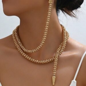 Collier Serpent Rétro Punk