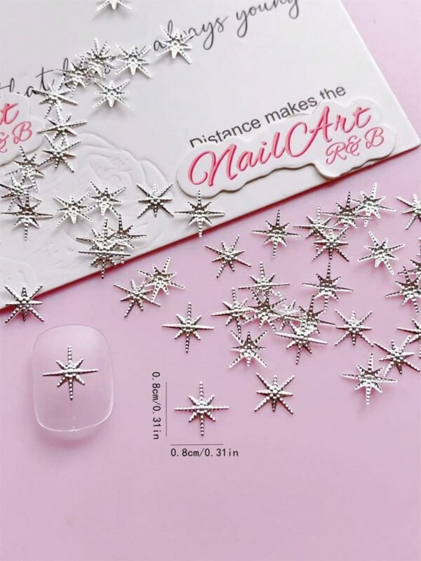 500 pcs Décorations rivets étoiles – Image 10