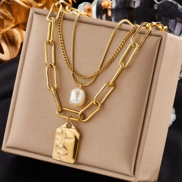 Collier Géométrique Classique – Image 9