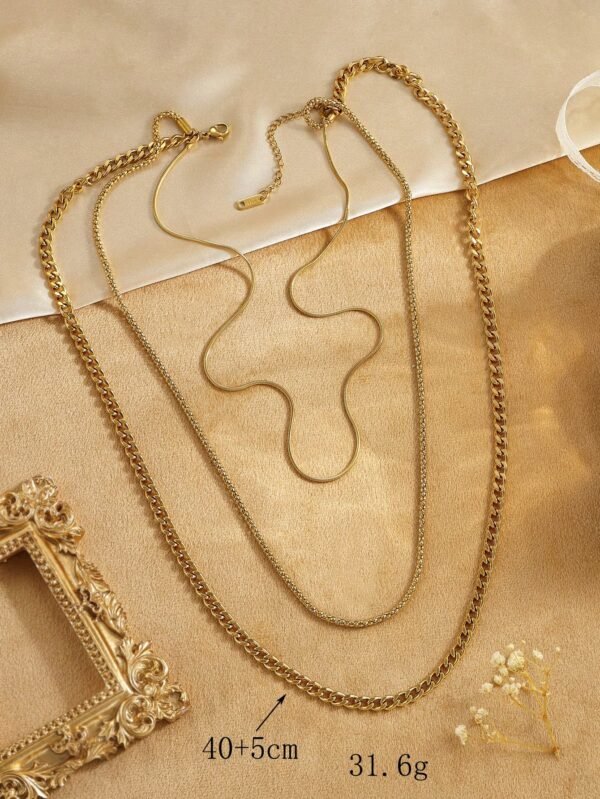 Collier Multicouche Dé Chic – Image 3