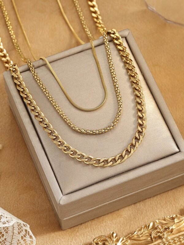 Collier Multicouche Dé Chic – Image 4