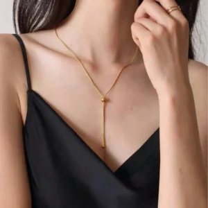 Collier Long Simple Femme