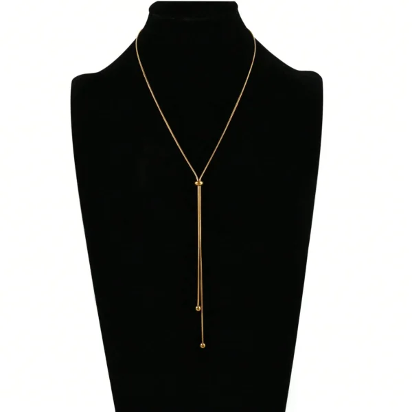 Collier Long Simple Femme – Image 4