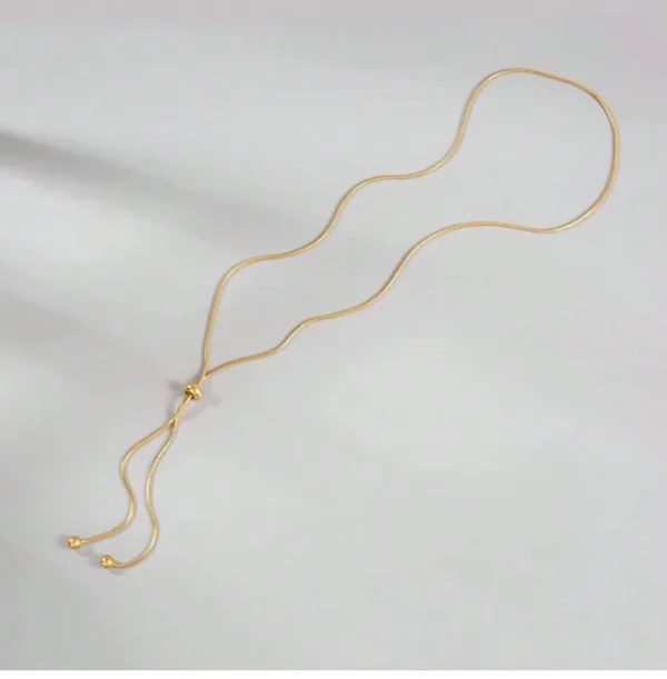 Collier Long Simple Femme – Image 7