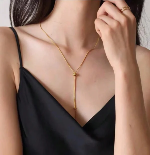 Collier Long Simple Femme – Image 8