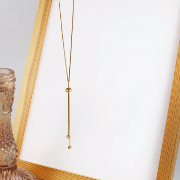 Collier Long Simple Femme – Image 6