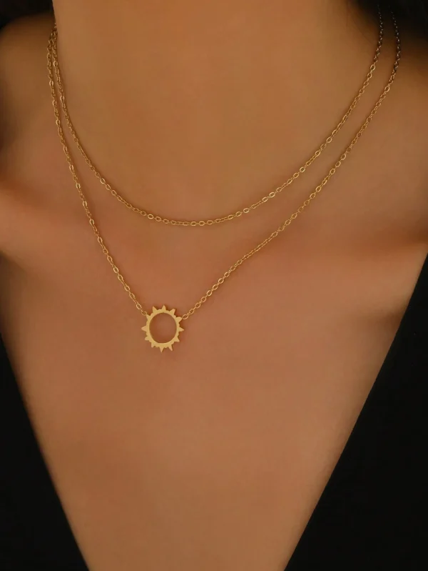 Collier Double Charmant – Image 2