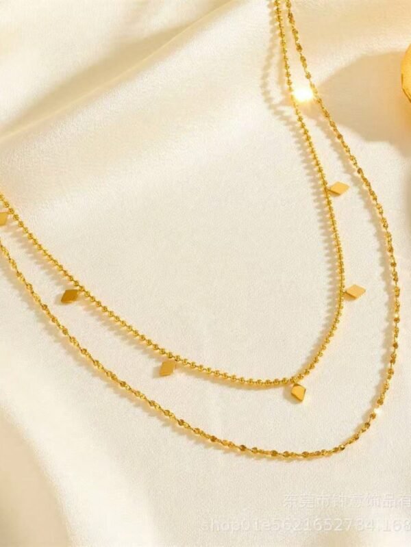 Collier Pétale Brillant Femme – Image 8