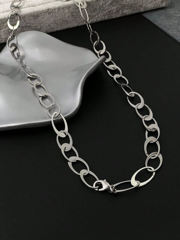 Collier Pendentif Anneau Ovale – Image 9
