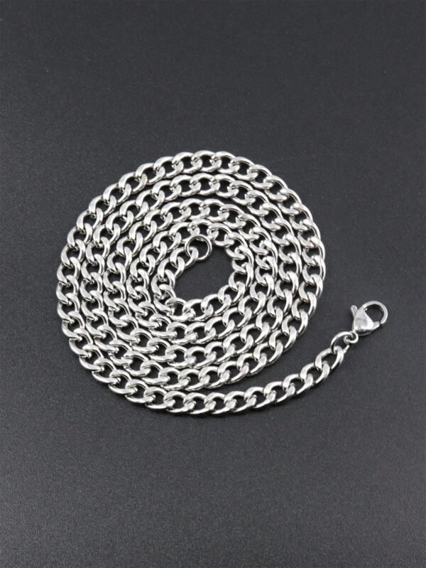 Collier Acier Inox Poli – Image 2