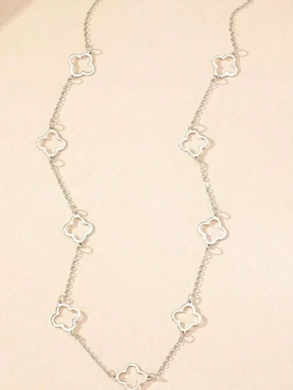 Collier Long Dé Trèfle – Image 4