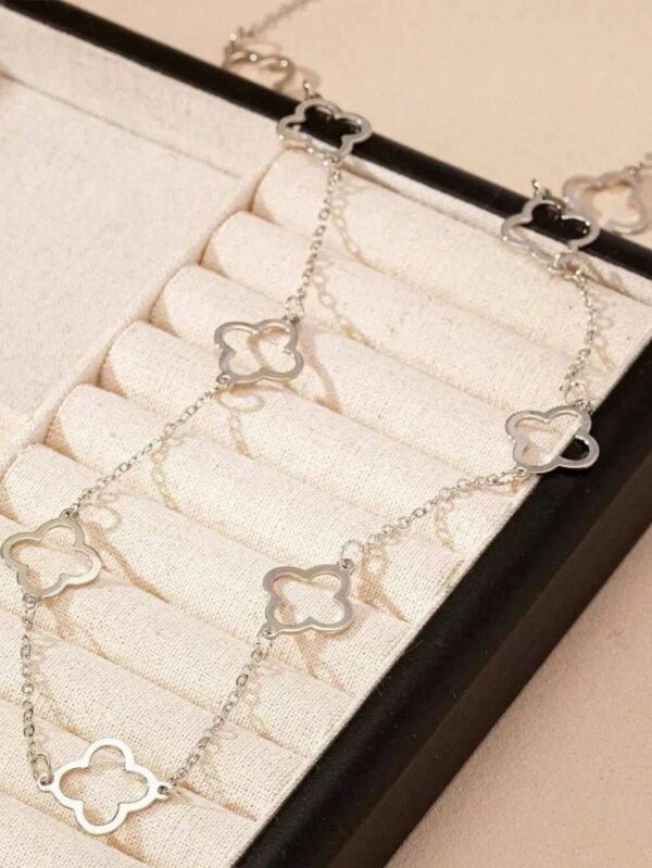 Collier Long Dé Trèfle – Image 6