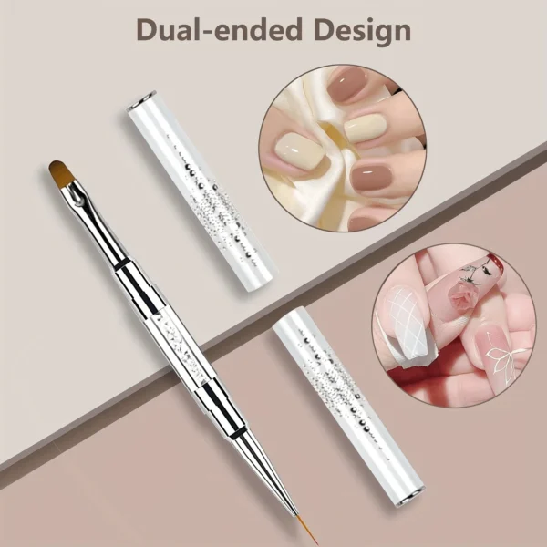Pinceaux double gel strass – Image 5