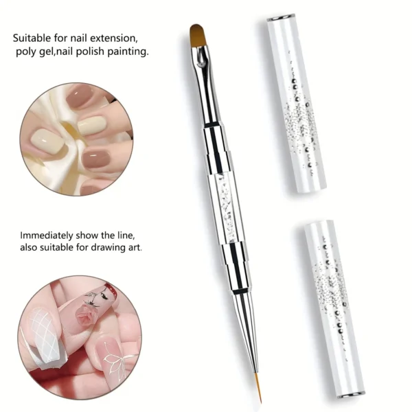 Pinceaux double gel strass – Image 3