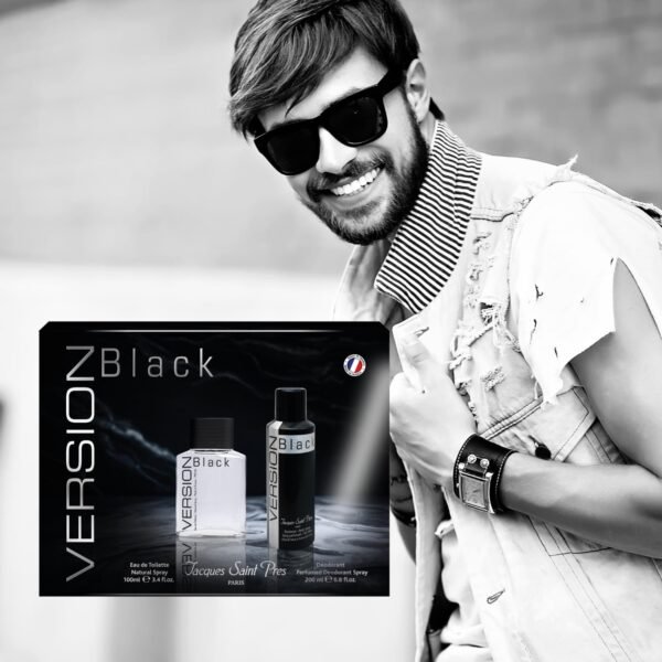 Jacques Saint Pres Black Coffret Parfum – Image 2