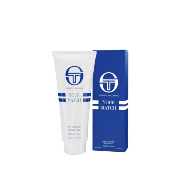 Sergio Tacchini Your Match Gel Douche 400ml – Image 2