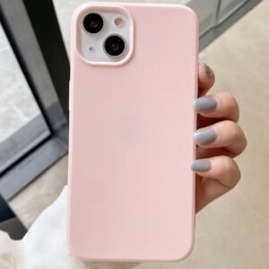 Coque unie simple téléphone