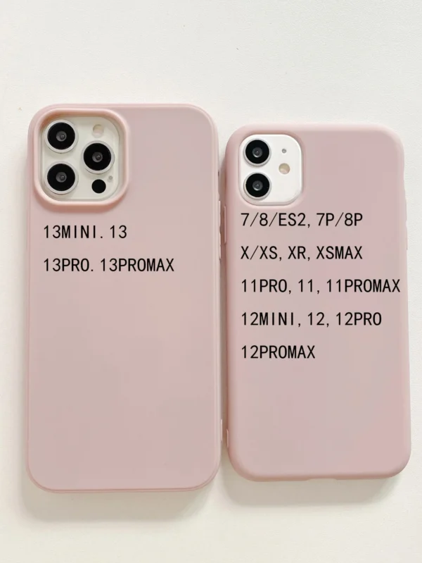 Coque unie simple téléphone – Image 4