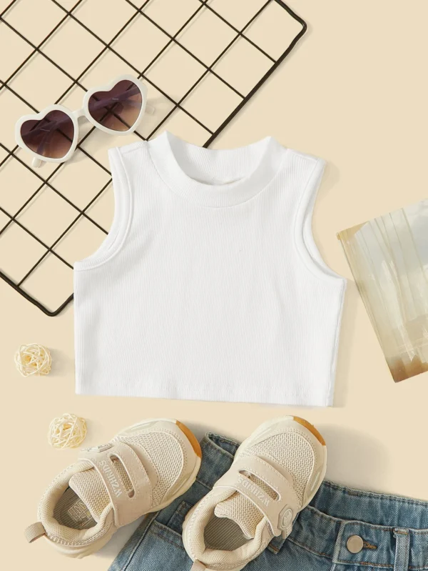 Mock neck débardeur