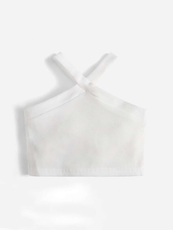 Top halter tricot bébé