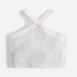 Top halter tricot bébé
