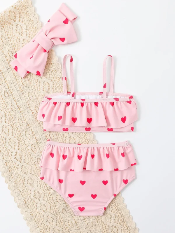 Maillot bain 2 pcs cœur – Image 2