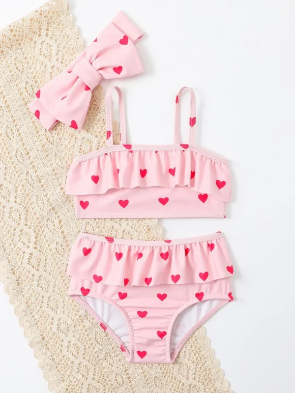 Maillot bain 2 pcs cœur – Image 6