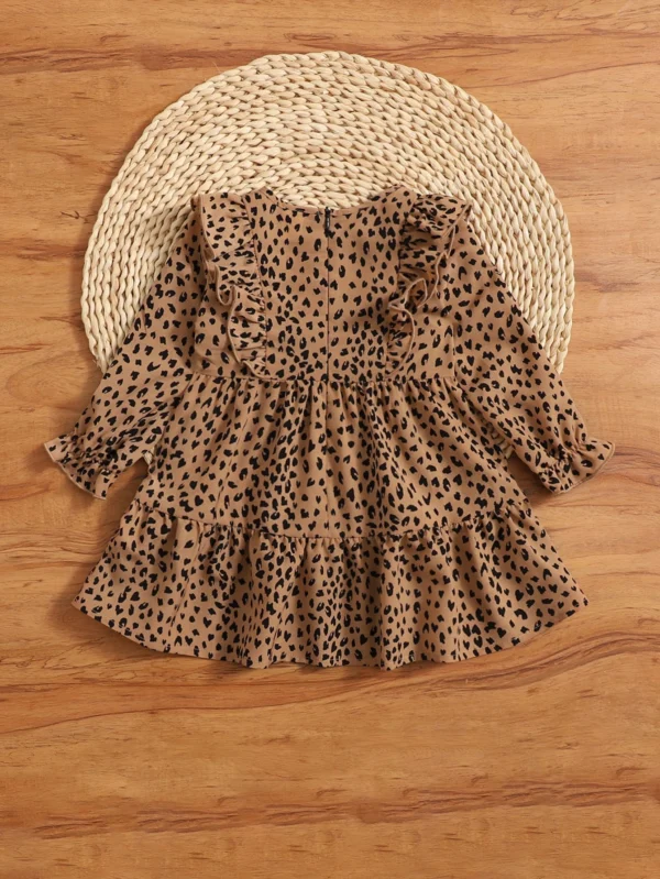 Robe manches volants imprimé – Image 2