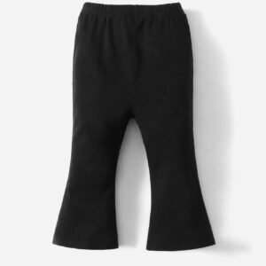 Pantalon évasé taille élastique