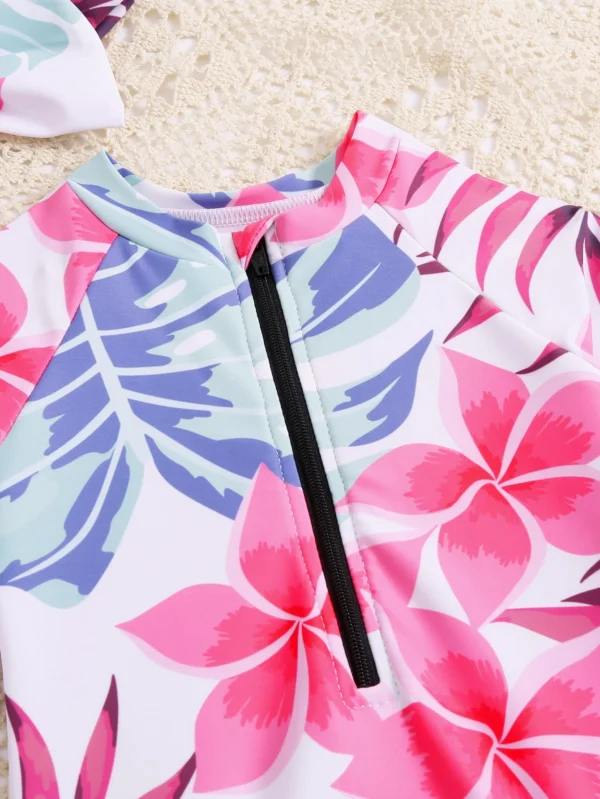 Maillot bain manches longues zip – Image 4