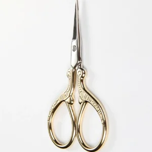 Ciseaux sourcils floral