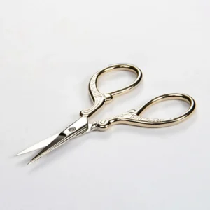 Ciseaux sourcils floral