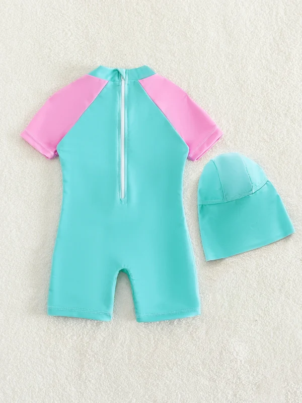 Maillot bain manches raglan – Image 2