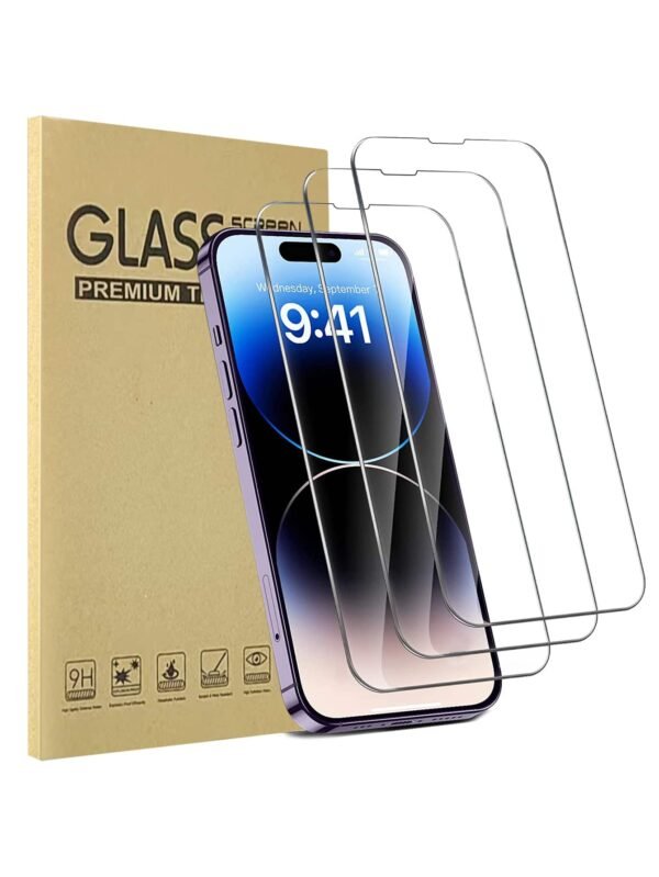 3 pcs verre complet Apple