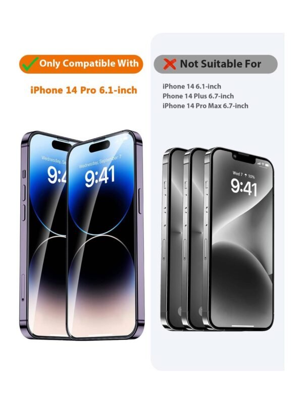 3 pcs verre complet Apple – Image 3