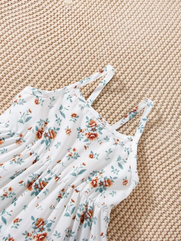 Veste jean + robe volants bébé – Image 6