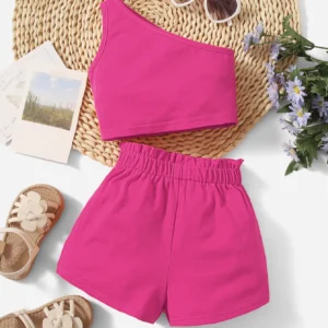 Top épaule short papier