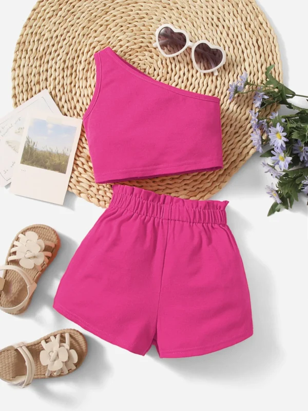 Top épaule short papier