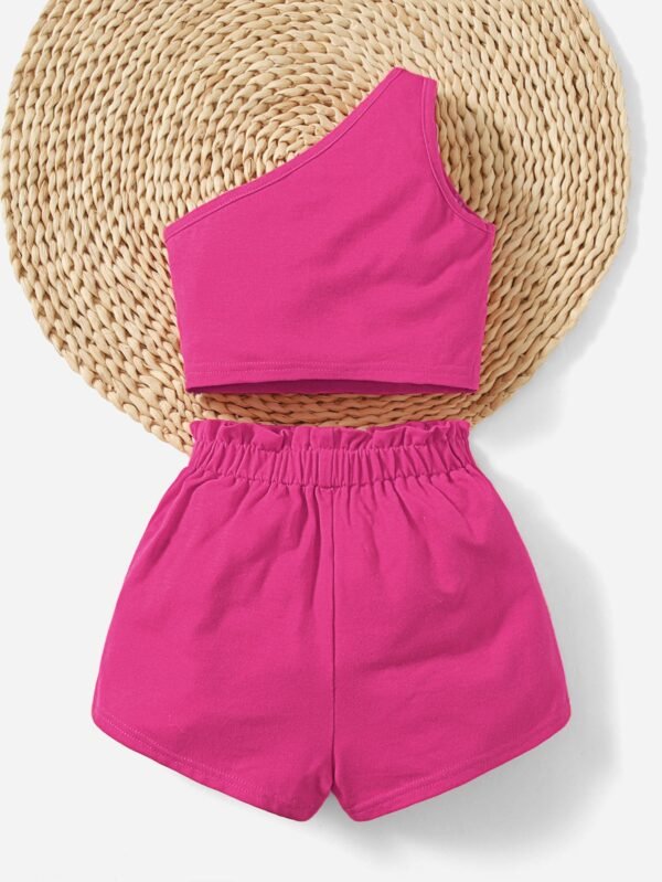 Top épaule short papier – Image 2