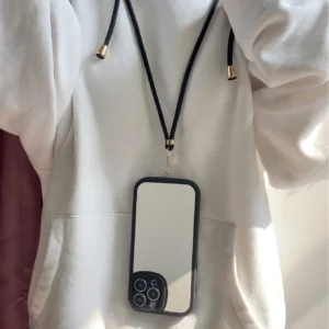 Collier téléphone polyamide uni