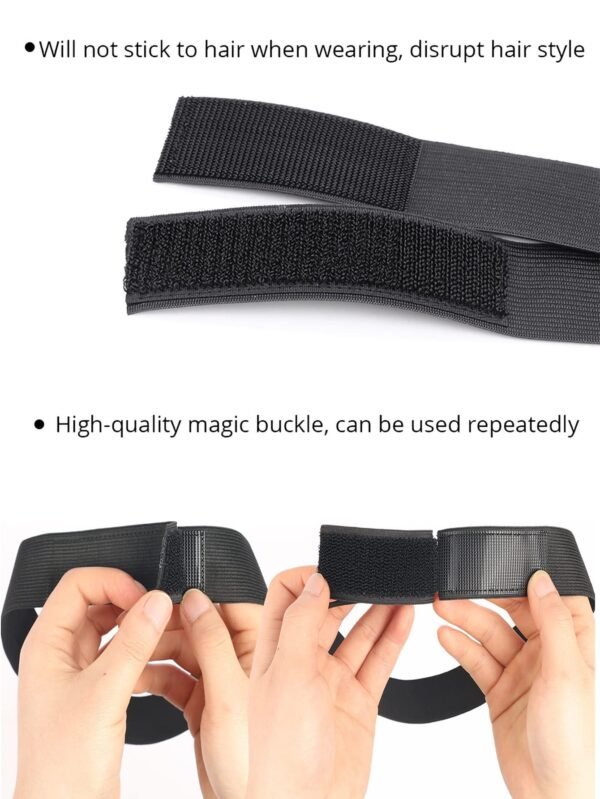 4 pcs bandes élastiques perruque – Image 5