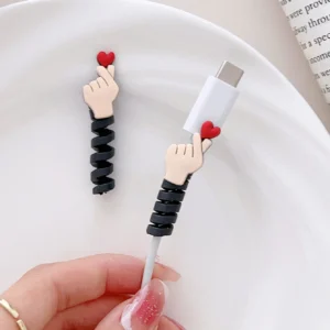2 protège câble geste