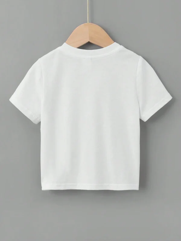 Top court tricot col montant – Image 2