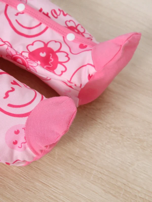 2 pcs pyjama floral pieds – Image 6
