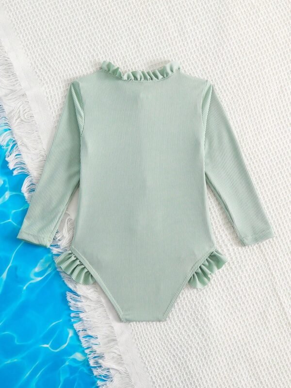 Maillot bain plis zippé – Image 2