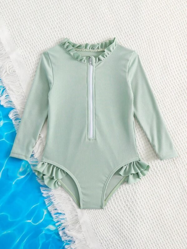 Maillot bain plis zippé – Image 5