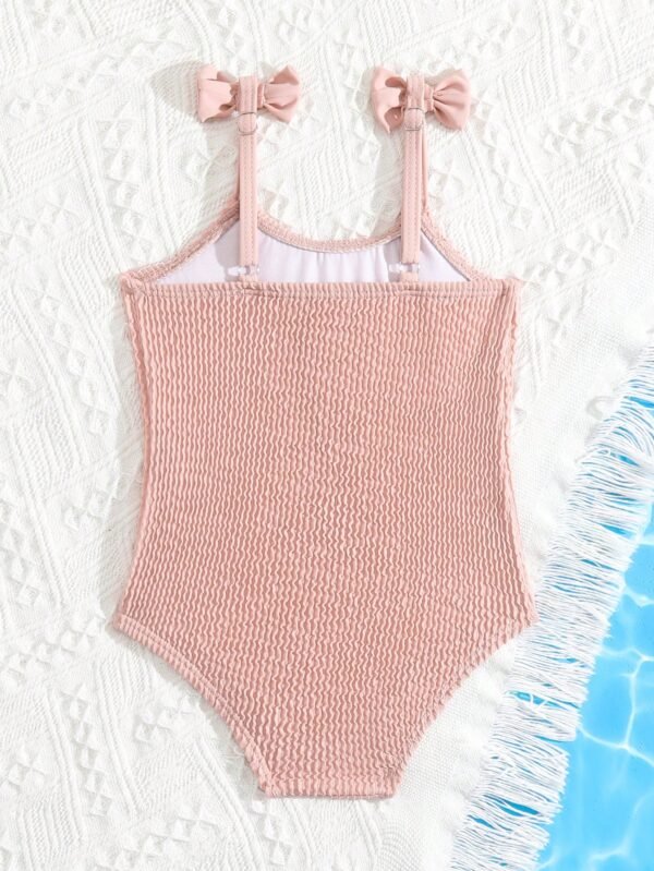 Maillot bain rayures nœud – Image 2