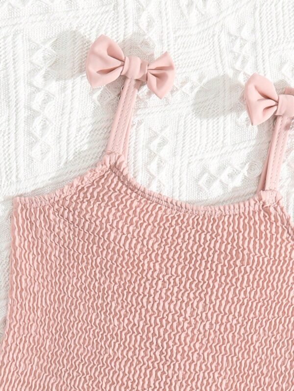 Maillot bain rayures nœud – Image 3