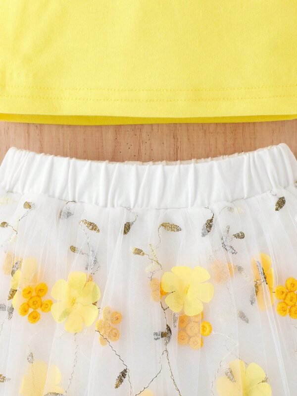 Top brodé jupe tulle – Image 5
