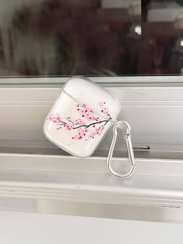 Coque transparent fleurs cerisier – Image 2